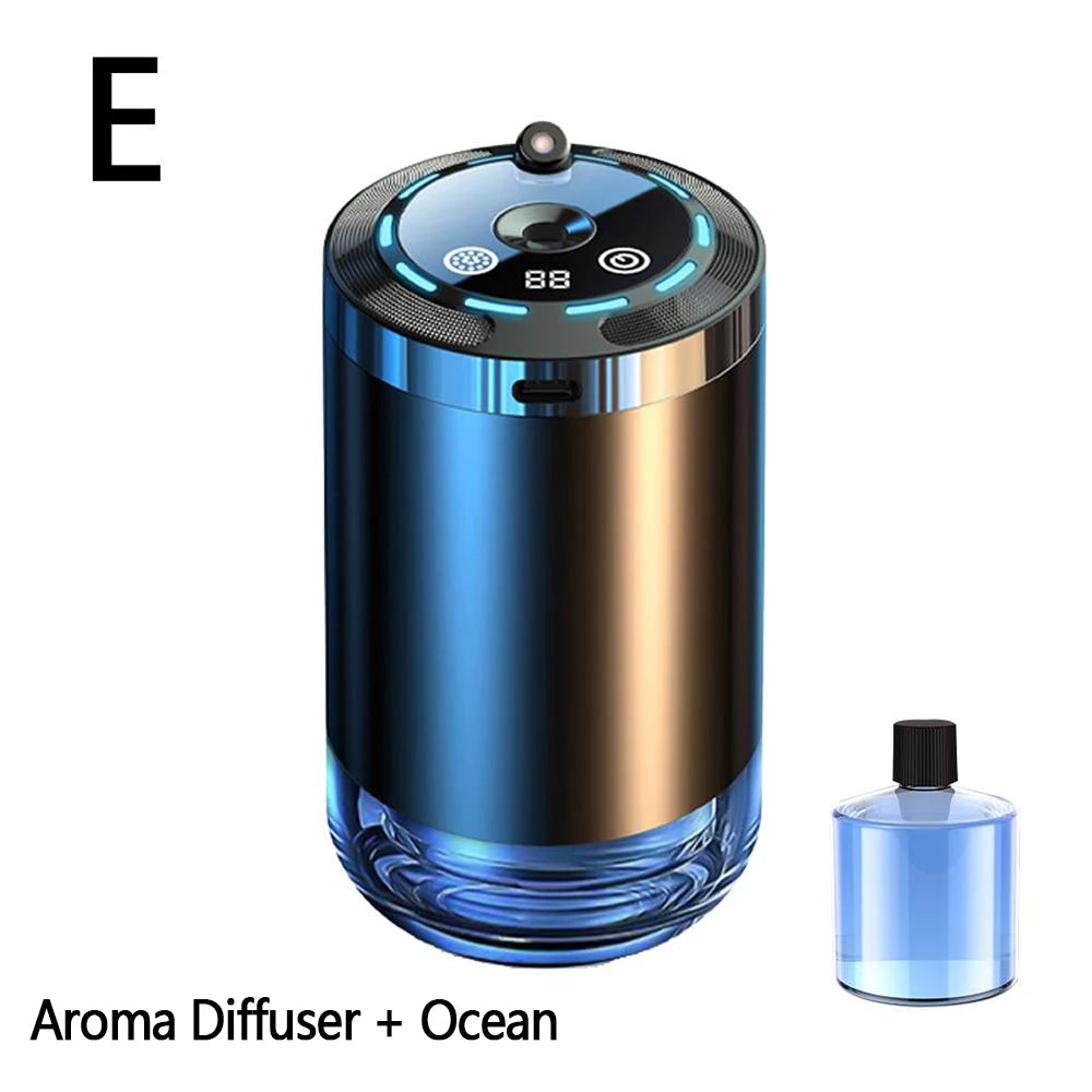 NEW 5 Modes Adjustable Smart Car Air Freshener Automatic Car Scent Starry Sky Ceiling Ambient Light Car Accessories