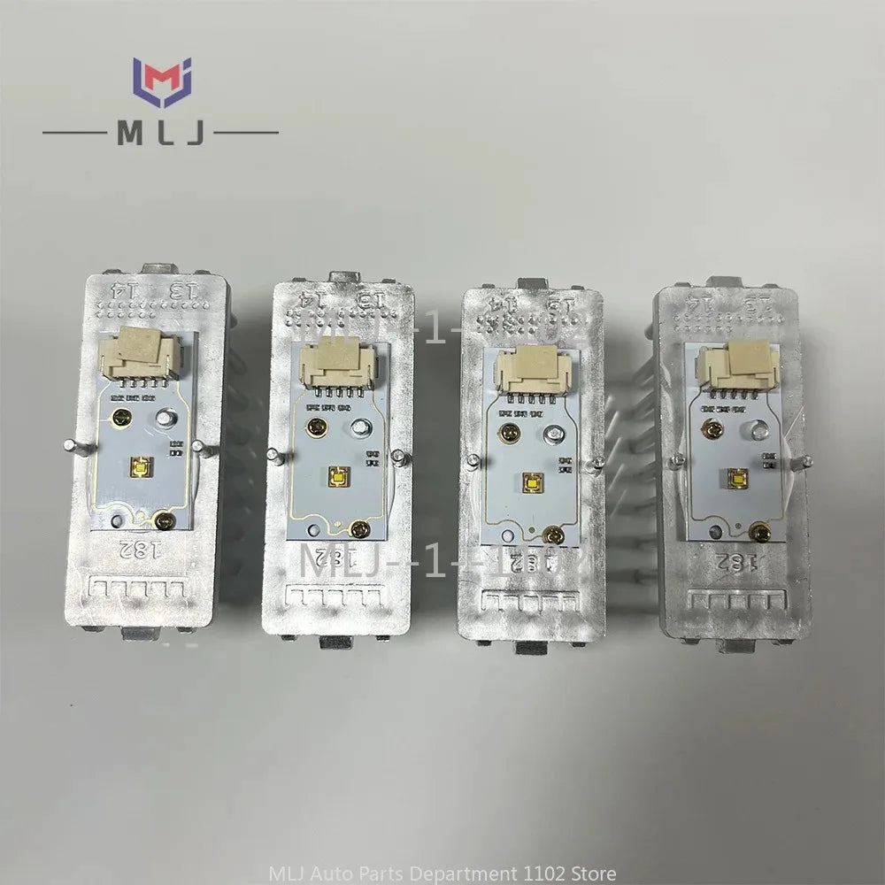 DRL Angel Eye Module Light Guide Strip For Audi A4 RS4 A4L B8 PA 2012-2016 White Headlight P121260 DRL Tube
