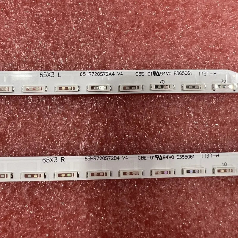 LED Backlight Strip for 2pcs/set LED Backlight Strip for TCL 65X3XUS 65X3 65X2 R L 65HR720S72A4 65HR720S72B4