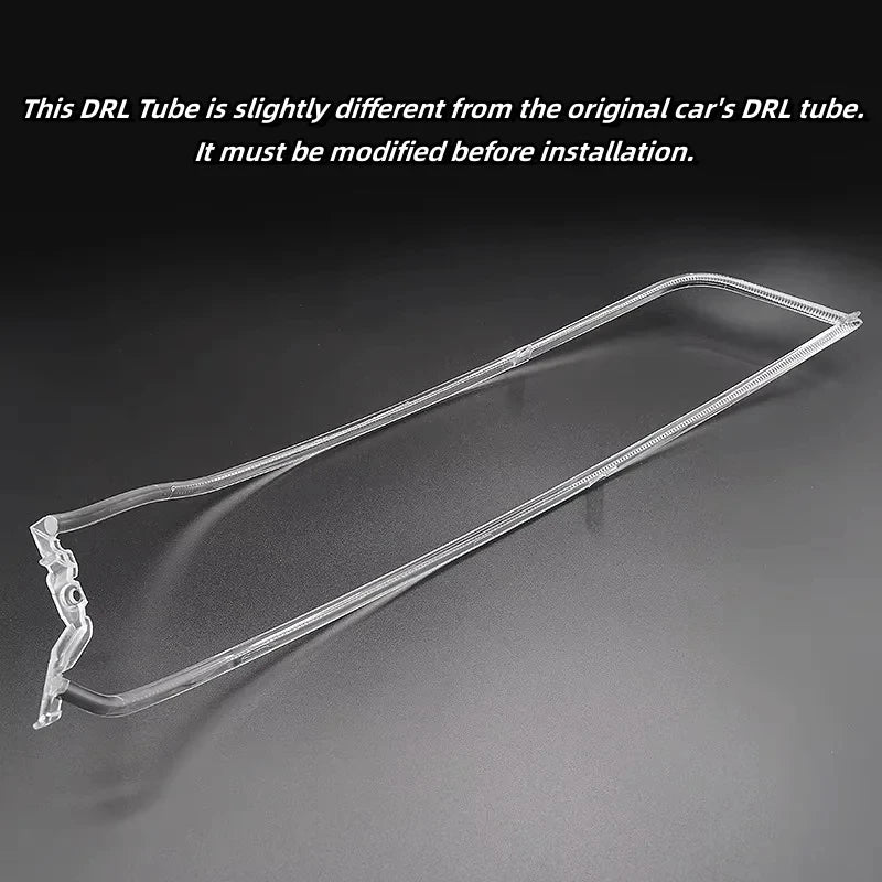 Headlight DRL Tube Acrylic tube Light Guide Strip Light DRL Strip Daytime Running Light for Audi Q3