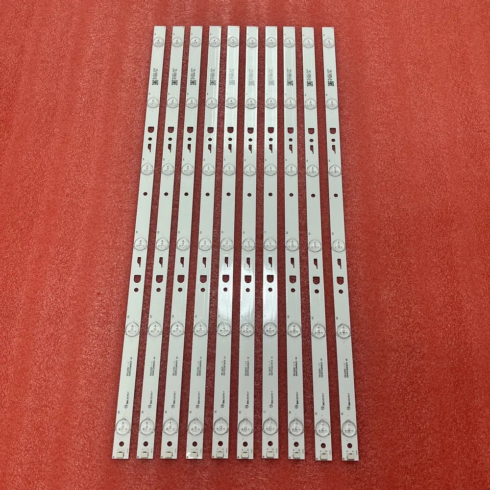 LED Backlight Strip for 10pcs/set LED Backlight Strip 7LED For Hitachi 55D1620 55R7 55U2200 55HR332M06A5 V1