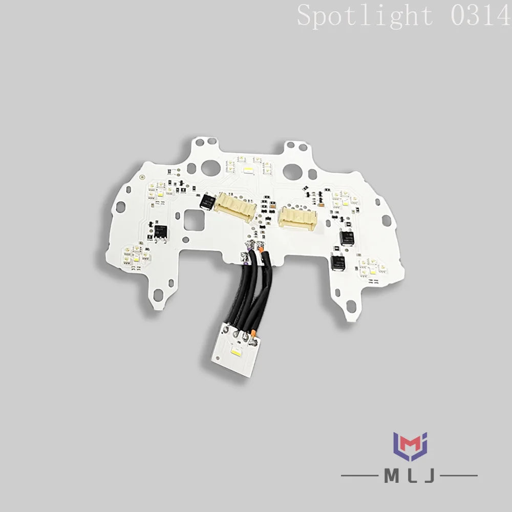 Headlight Lens Angel Eye Module High and Low Beam Light Source Chip DRL Board for BMW F02 F01