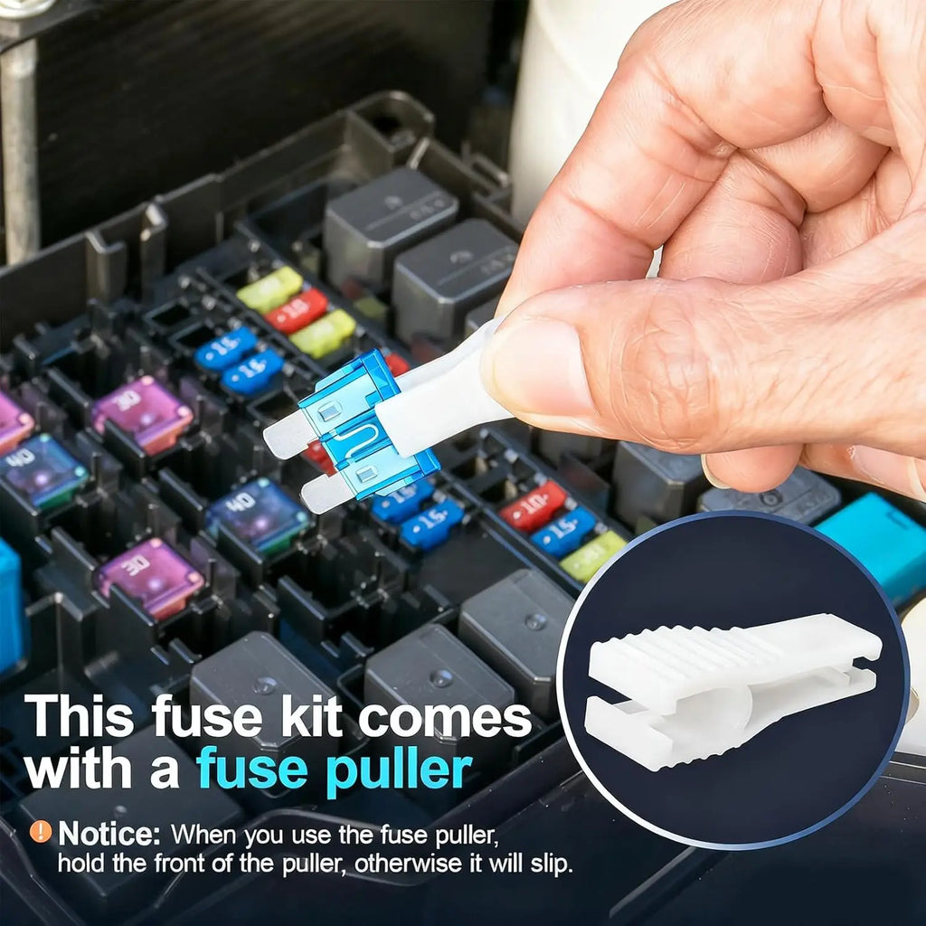 Car Fuse Assortment Kit Mini Blade Fuses Automotive Standard