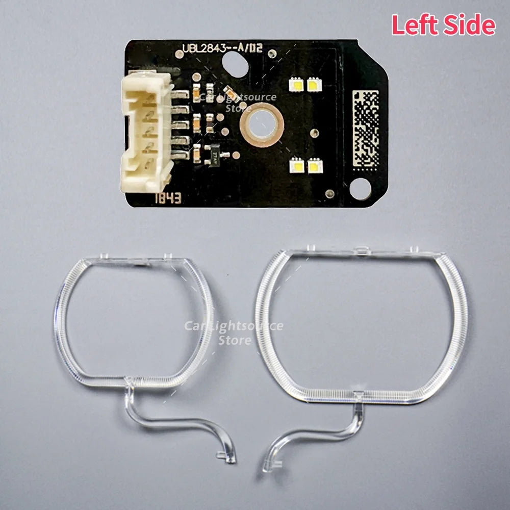DRL board DRL Light guide plate Headlight Daytime Running Light Guide Tube Strip Angel Eyes for BMW G30 G31