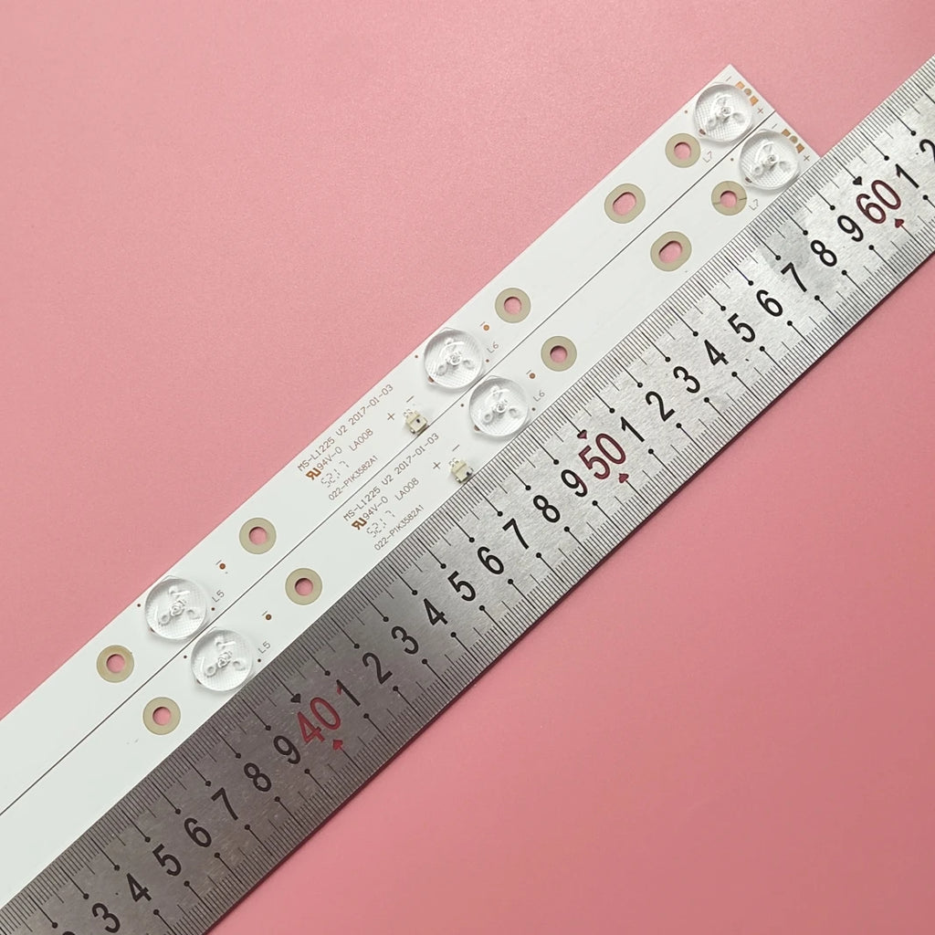 LED Backlight Strip for7 Lamp For 32'' TV MS-L1225 V2 MS-L2391 V1 022-P1K3582A1 LT-32DE75 DEXP H32B7000K