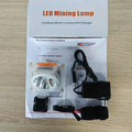 Waterproof Explosion-Proof Mining Lamp Ip67 2 18650 Lithium Battery 6600mah Large Display Headlight For Outdoor Exploration