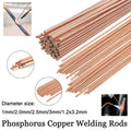 1-3mm Phosphor Coppers Welding Rods Round/Flat Electrode Wel