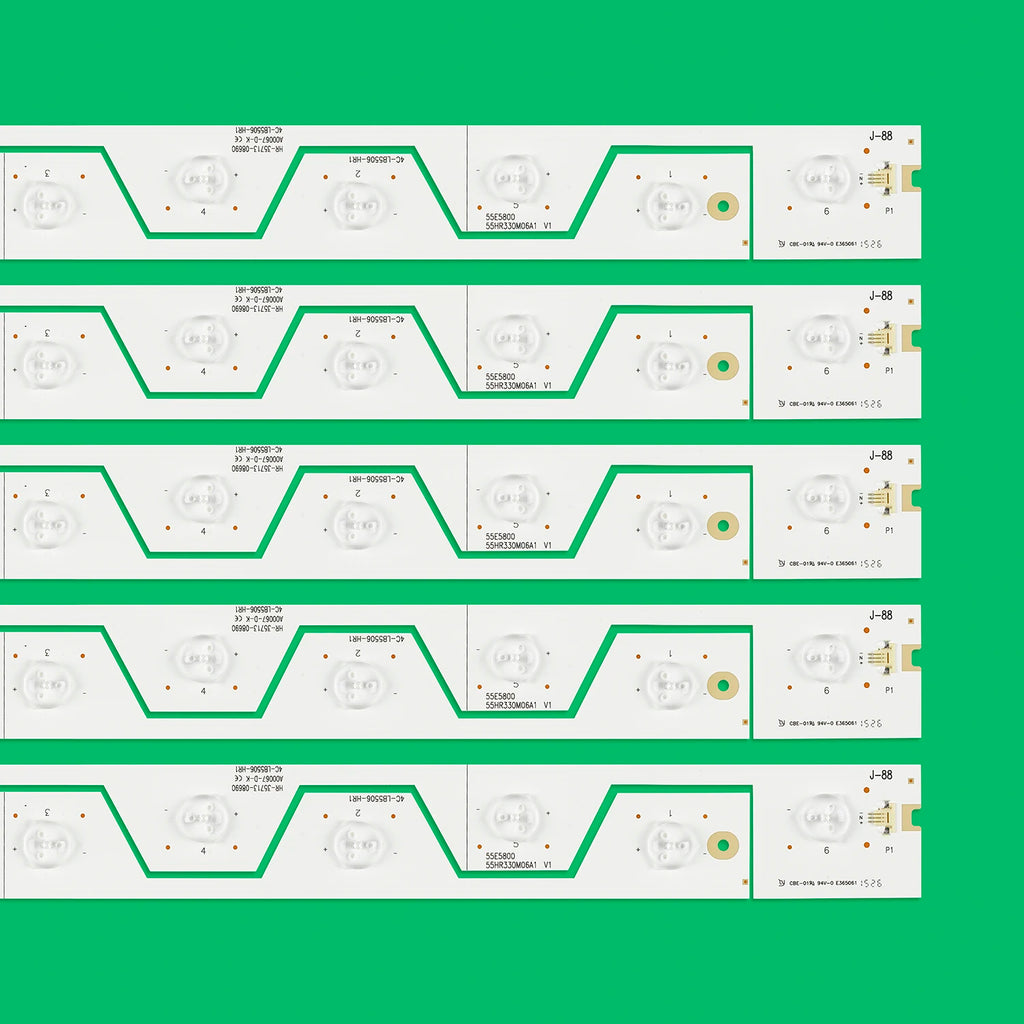 LED Backlight Strip for TCL D55A561U D55A558U 55U6500C 55U65EBC 4C-LB5506-HR1 55E5800 55HR330M06A1 Screen