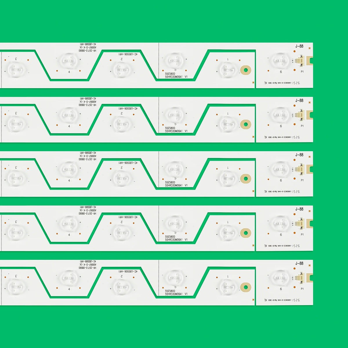 LED Backlight Strip for TCL D55A561U D55A558U 55U6500C 55U65EBC 4C-LB5506-HR1 55E5800 55HR330M06A1 Screen