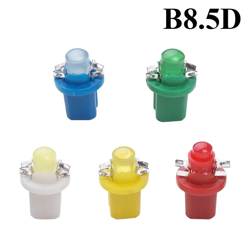 10/20Pcs T5 B8.5D 1SMD Car Lights 5050 Gauge LED Indicator B