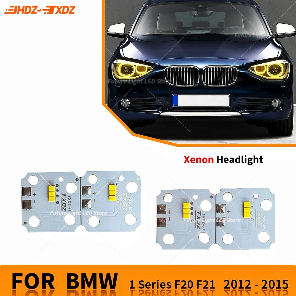 Angel Eyes DRL Boards Daylight For BMW 1 Series F20 F21 2012-2015 Xenon Headlight Daytime Running Lights