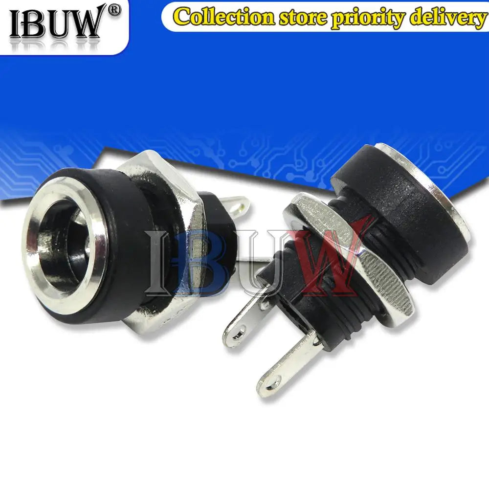 10PCS DC-022B 3A 12v for DC Power Supply Jack Socket Female 