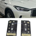Headlight LED Module Daytime Running Light White Color DRL Module for Infiniti QX50