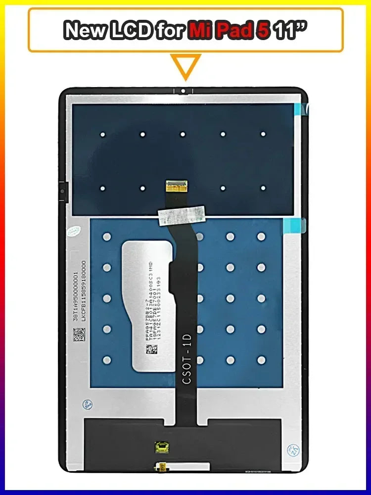 New Tested Screen Display for Xiaomi Pad 5 21051182G LCD Screen Touch Digitizer Replacement For Xiaomi Mi Pad 5 Pro LCD Display