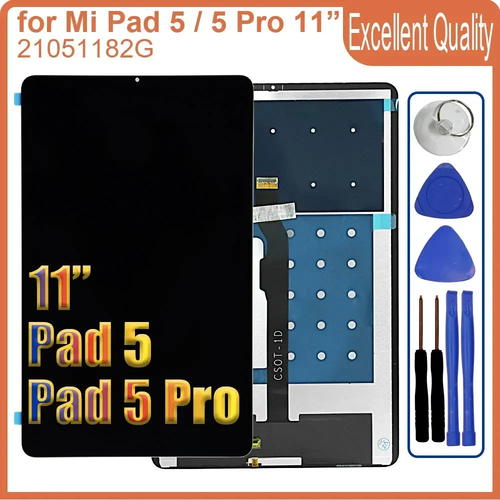 New Tested Screen Display for Xiaomi Pad 5 21051182G LCD Scr
