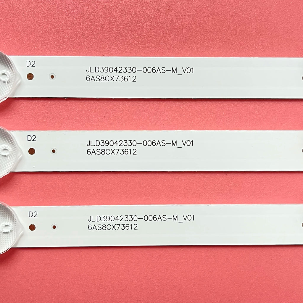 LED Backlight Strip for BBK 39LEM-1045/T2C DEXP H39D7100E PIXEL 39"TV LE39Z1 JL.D39042330-006AS-M_V01