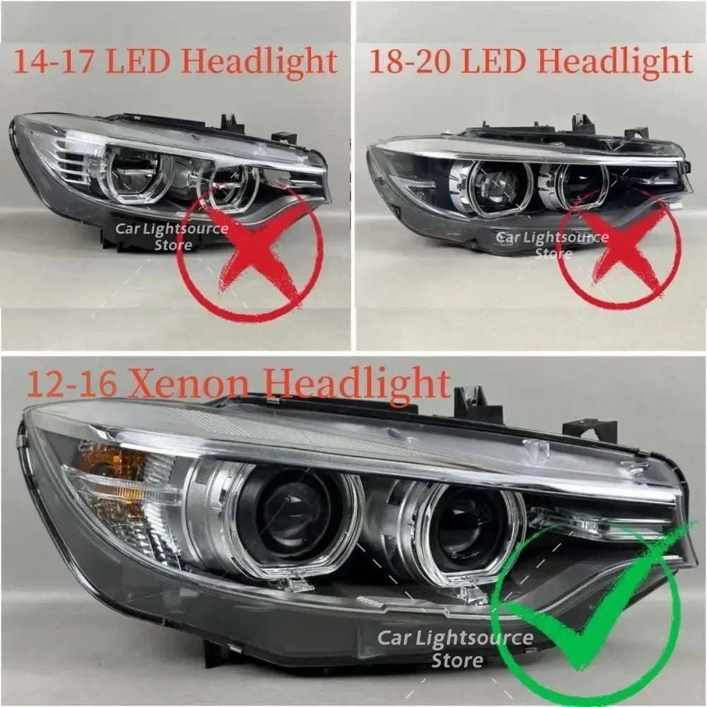 Angel Eye DRL Boards Xenon Headlight Daytime Running Lights For BMW 3 Series F30 F31 F34 GT 320i 328i Pre-LCI