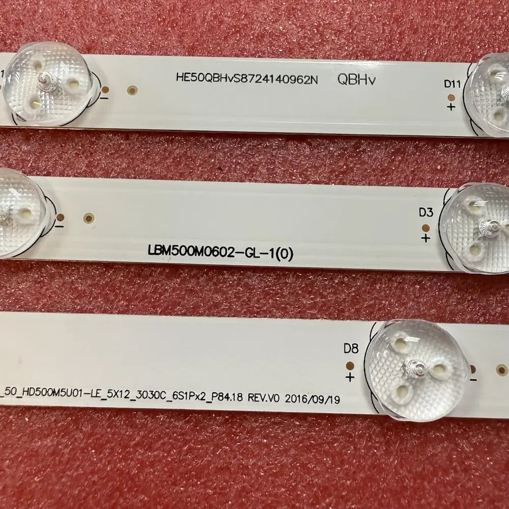 LED Backlight Strip for Hisense 50 HD500M5U51 H50N59000 50N6 - Replacement TV Backlight Strip