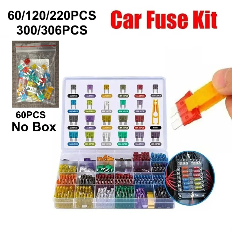 Fuse boxes come in various specifications with 60 and 120PCS