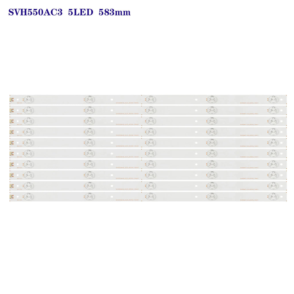 LED Backlight Strip for SVH550AH9 55K220PWG LC-55LB481U LC-55LB481C LTDN55K2203GWUS 55N3000UW - Replacement