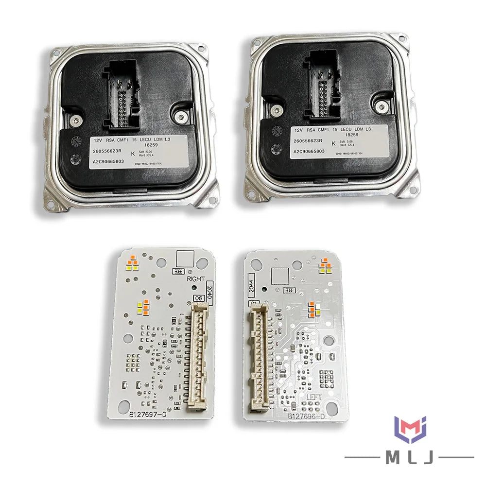 LED Headlight DRL Chip Control Unit DRL White Module OE B127696-D B127697-D for Renault 2021-2023