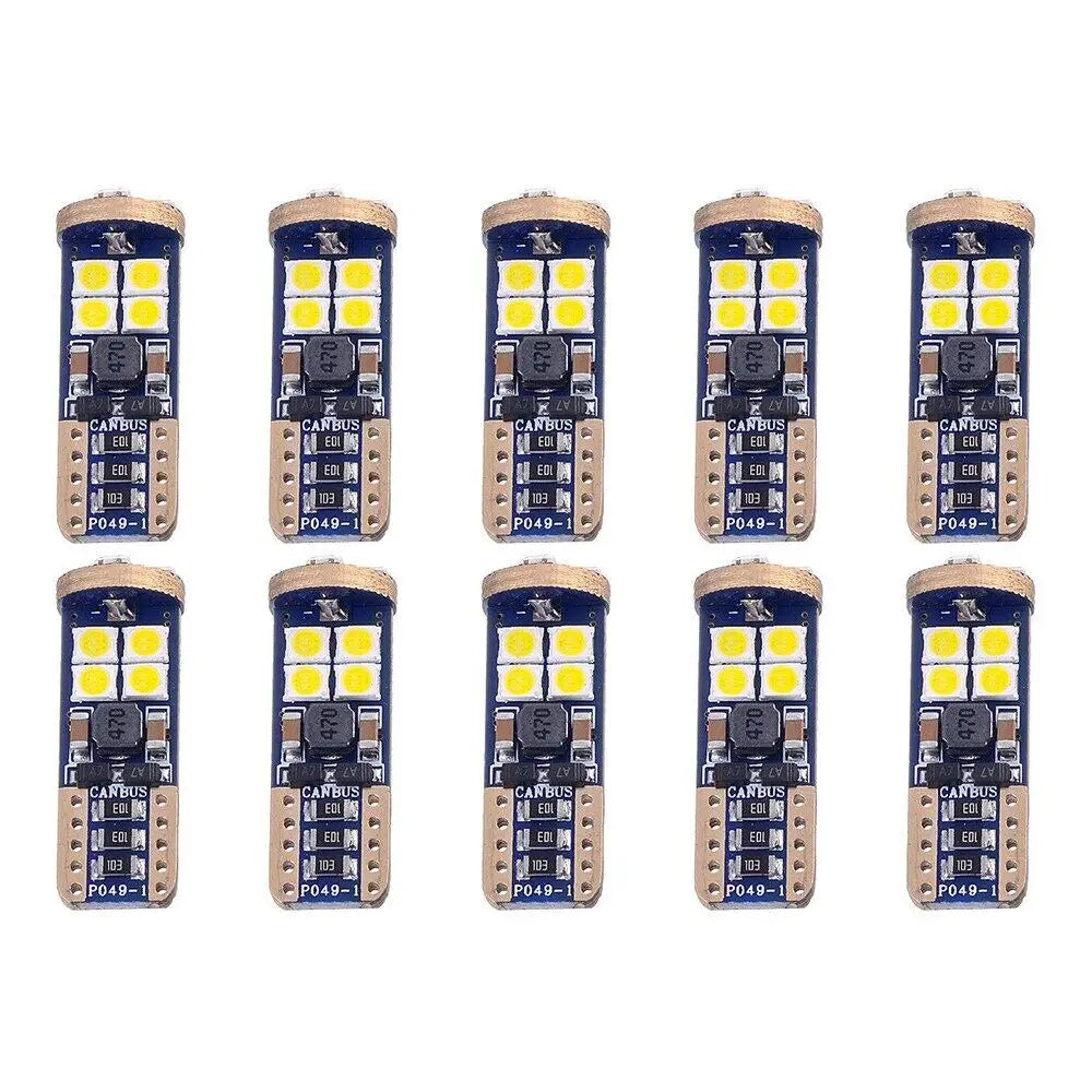 10pcs/4pcs/2pcs/1pc T10 Interior Lights 3030smd 12SMD LED Pa