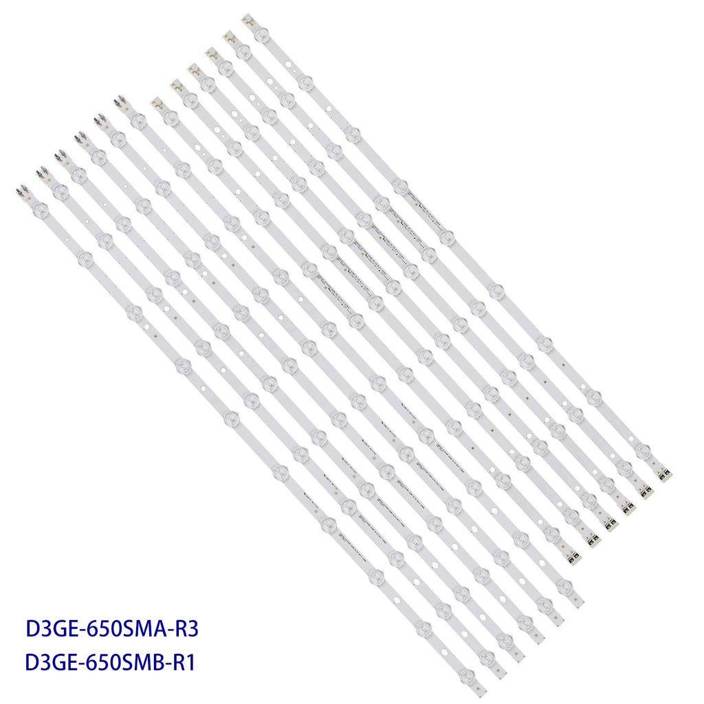 LED Backlight Strip for Samsung UN65FH6001 UN65H6203BF UN65H6103AF BN96-34562A 34563A BN96-29077A 29076A