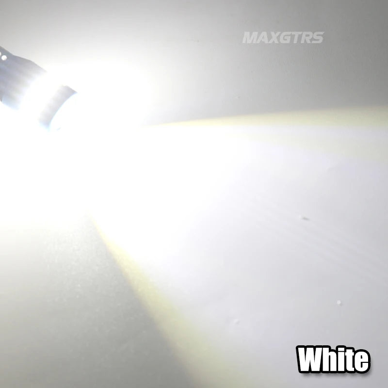10x NEW T10 LED Canbus W5W 194 168 Auto Lamp for Car Parking Light Clearance Dome Reading Interior Trunk Lamp 6500K White Yellow