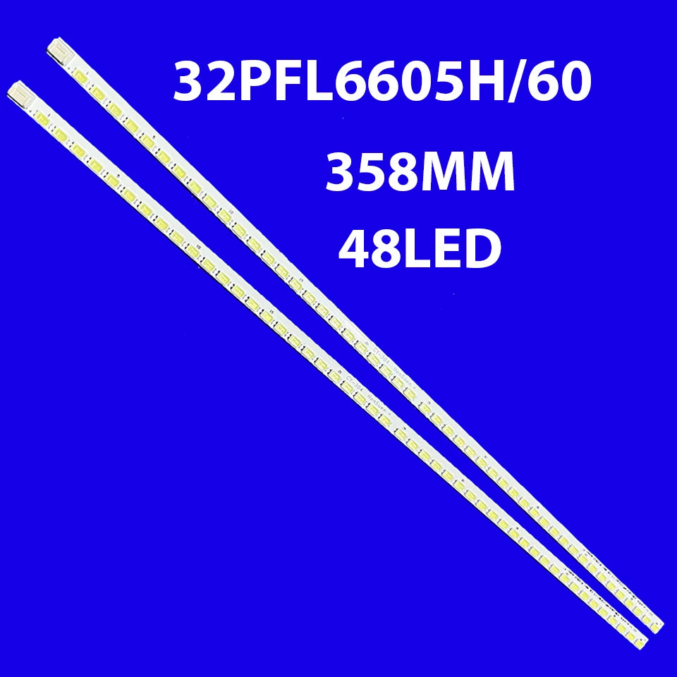 LED Backlight Strip for 4pcs 3660L-0346A LED Backlight FOR 32inch V5 Edge rev0.2 48EA 32LE5500 32PFL7665H