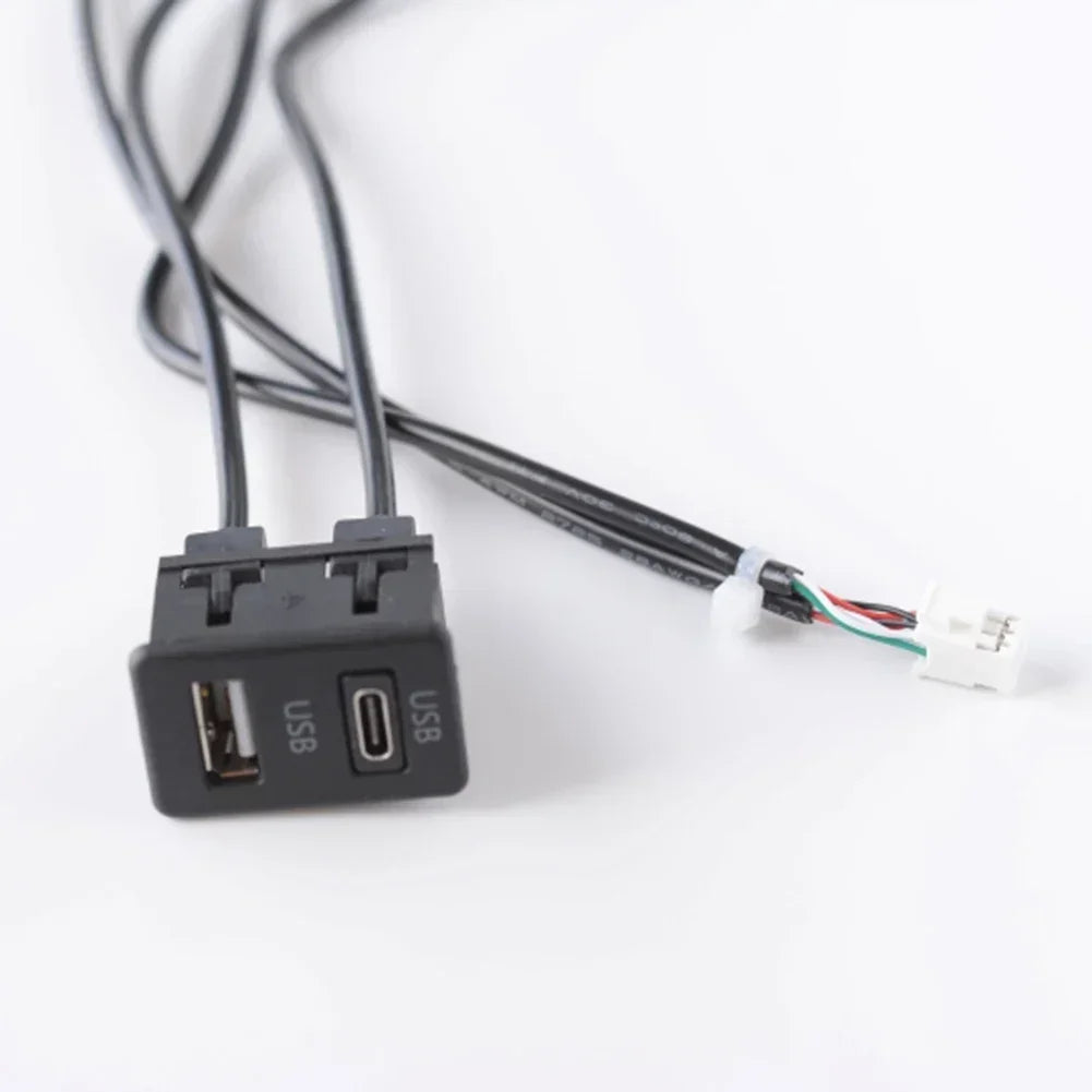 145cm Car Navigation Machine 6 Pin To U SB With TYPE-C Audio