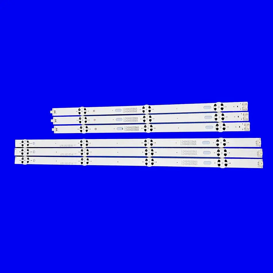 LED Backlight Strip for 43LJ5500-UA 43UJ651V 43UJ6307 43UJ670V 43UJ6350 43UJ6500 43UJ6350-UC NC430DUE-ABFX1