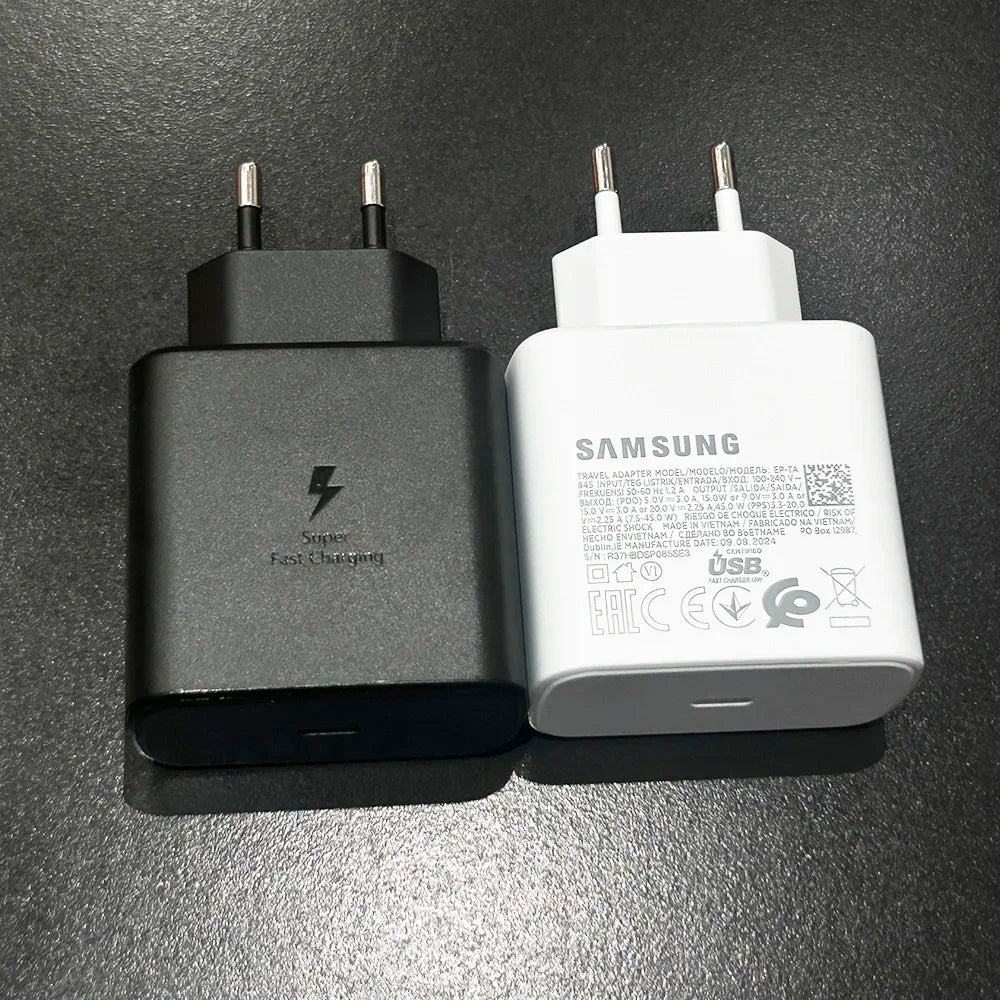 Samsung 45W PD Charger Super Fast Charging For Galaxy S25 Ul