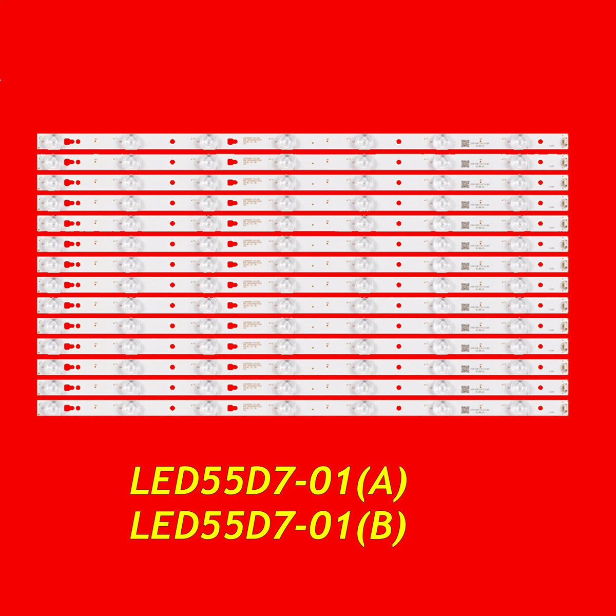 LED Backlight Strip for LE55B510N LE55B510X LE55M36S LE55A7100L LC550DUY-SHA1 LED55D7-01(A) LED55D7-01(B)