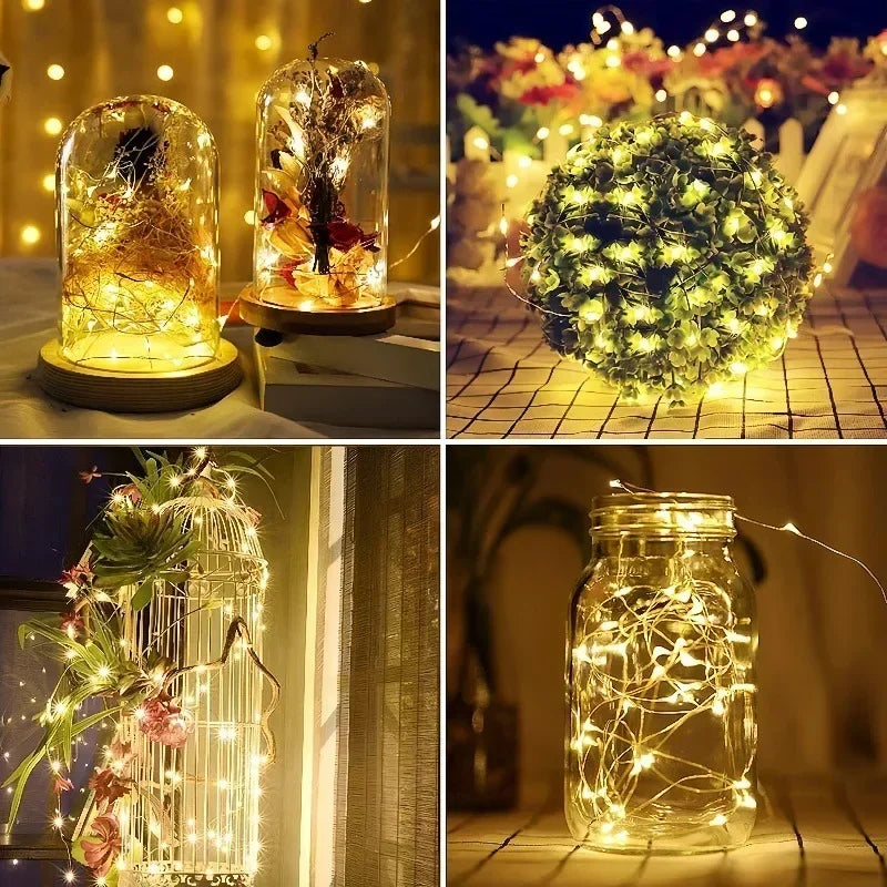 USB LED Christmas String Light 5M/10M/20M/30M Remote Control