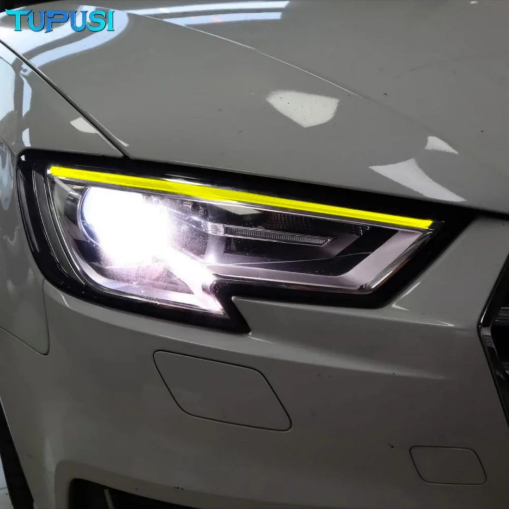 Angel Eyes Yellow For Audi Car 2017-2020 A3 S3 RS3 Daytime Running Lights LED Light DRL Module LED Circuit