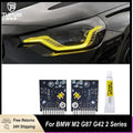 DRL Color Changing Chip For BMW 2 Series G42 M2 G87 2022-2025 Daytime Running Light Module Yellow Retrofit