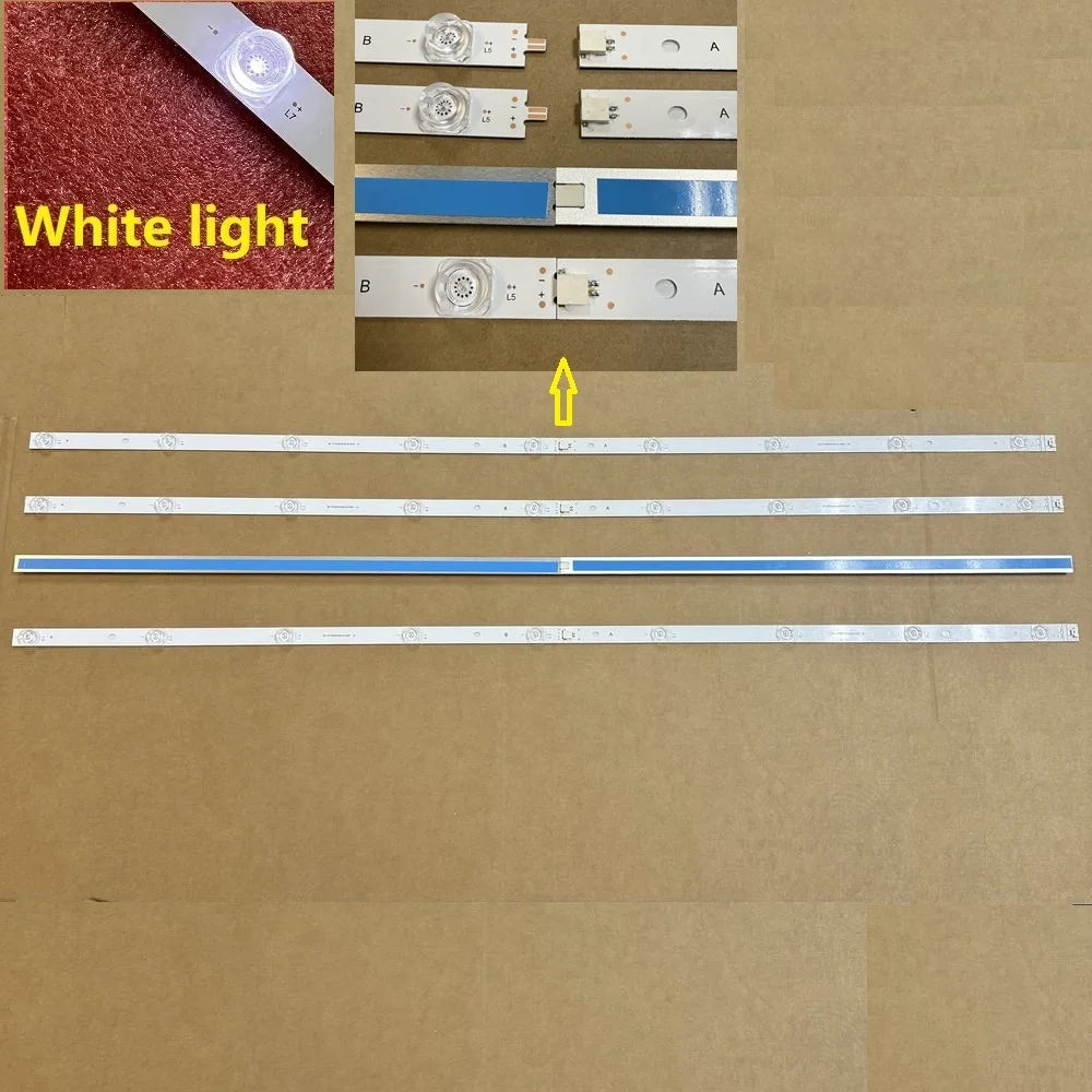 LED Backlight Strip for Panasonic TX-50HXW704 TX-50LX650E TX-50HX600E VES500QNZA-N2-Z01 - Replacement TV