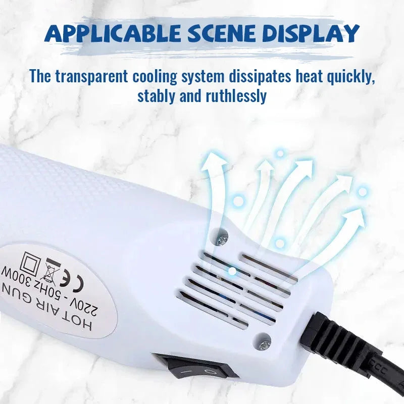 Hot Air Gun 220V Soldering Temperature Blower Gun DIY Crafts