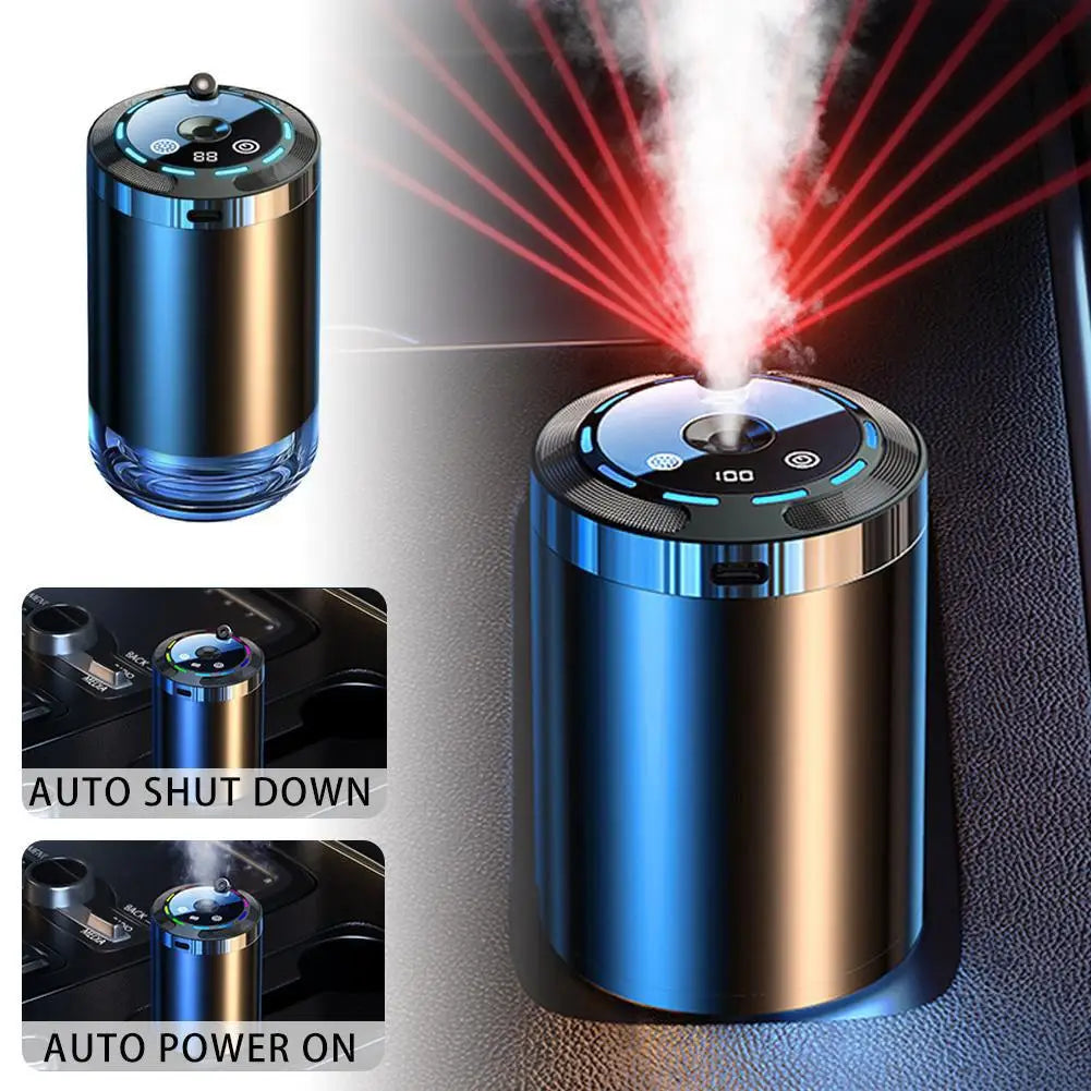 Intelligent Car Aroma Diffuser Auto Perfume Humidifier with 
