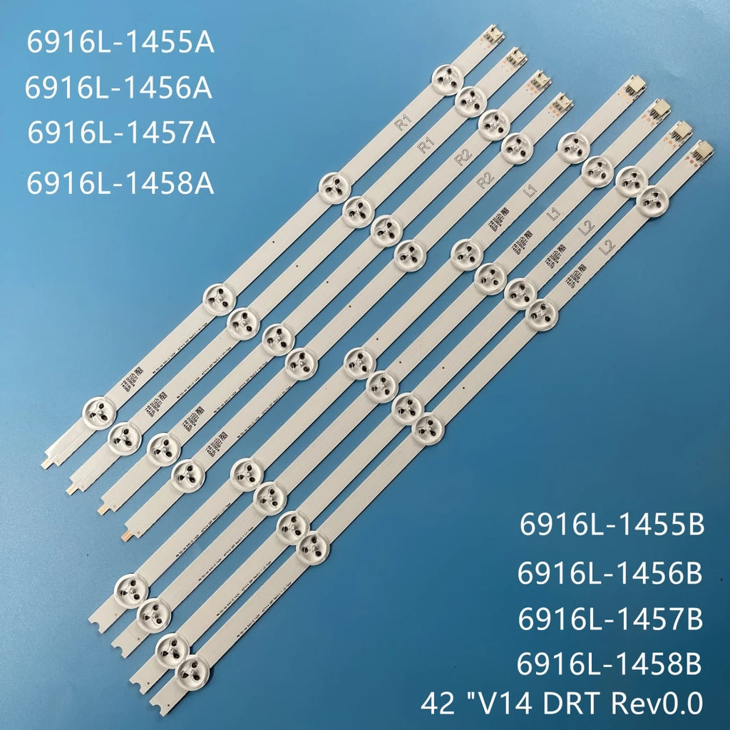 LED Backlight Strip for TV's LED Backlight Strips For 42PFH5609/88 42PFT5609/60 LED TV Bars 42" V14 DRT