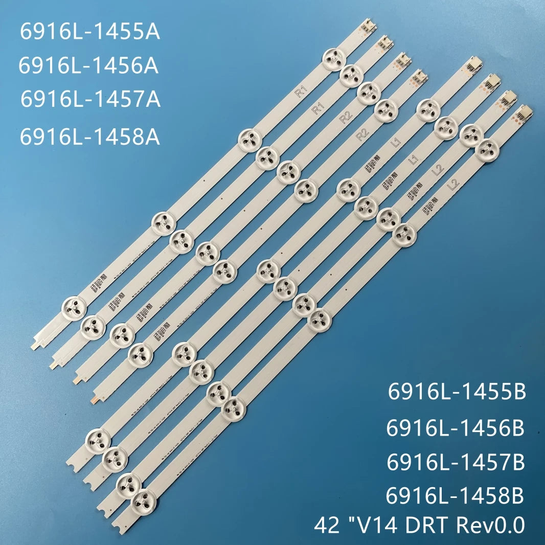LED Backlight Strip fortrip For 42PFH5609 42L6453B 42L6453DB 42PFH5209 42PFT6309 6916L-1588A 1589A 1590A