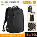 K&F CONCEPT 18L/10L Photography Camera Backpack Lightweight 