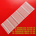 LED Backlight Strip for AP-55P TL-55F1 TL-55K3 LE-8822A MK-8388 L5810 D55E168U JL.D55061235-017HL-M