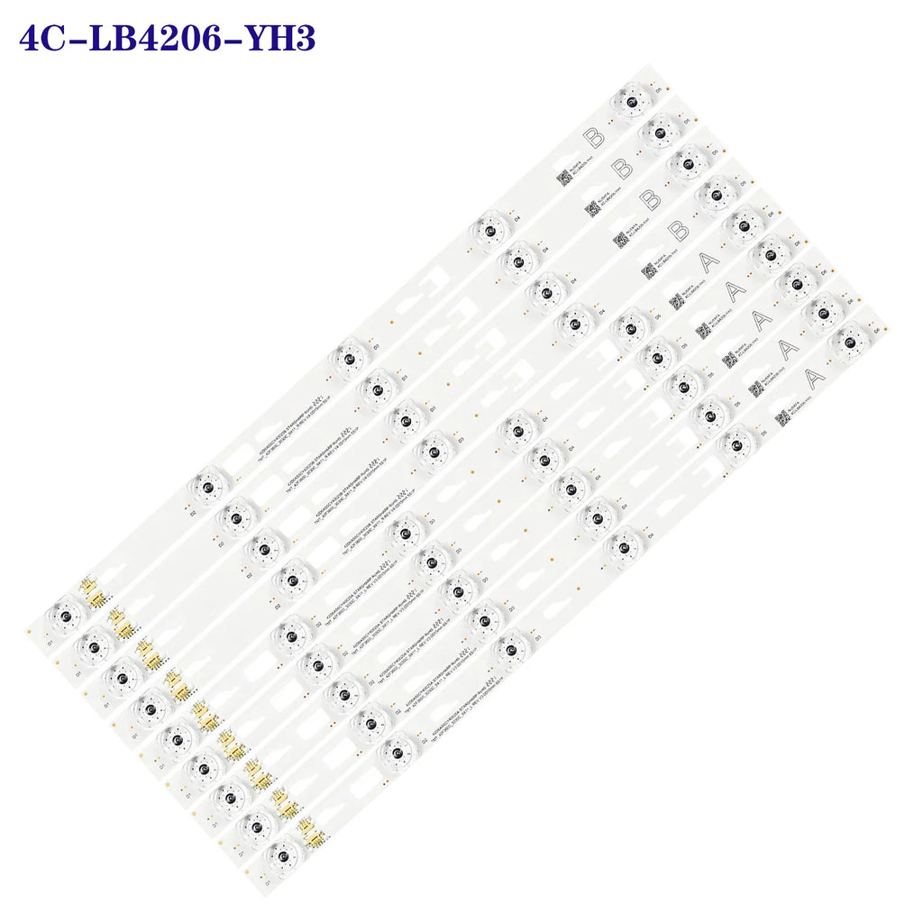 LED Backlight Strip for TCL 4C-LB4206-YH3 L42F3600A-3D TMT_42F3600_3030C_9X11_L/R REV.V3 - Replacement TV