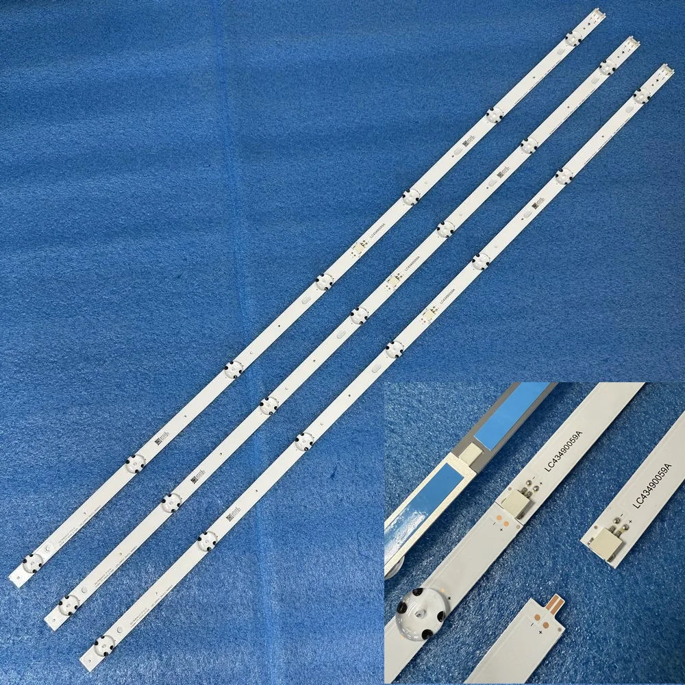 LED Backlight Strip for 1set LED Strips For 43UK6300PLB 43UK6470PLB 43UN71003LB 43UN71006LB 43UM7050PLF