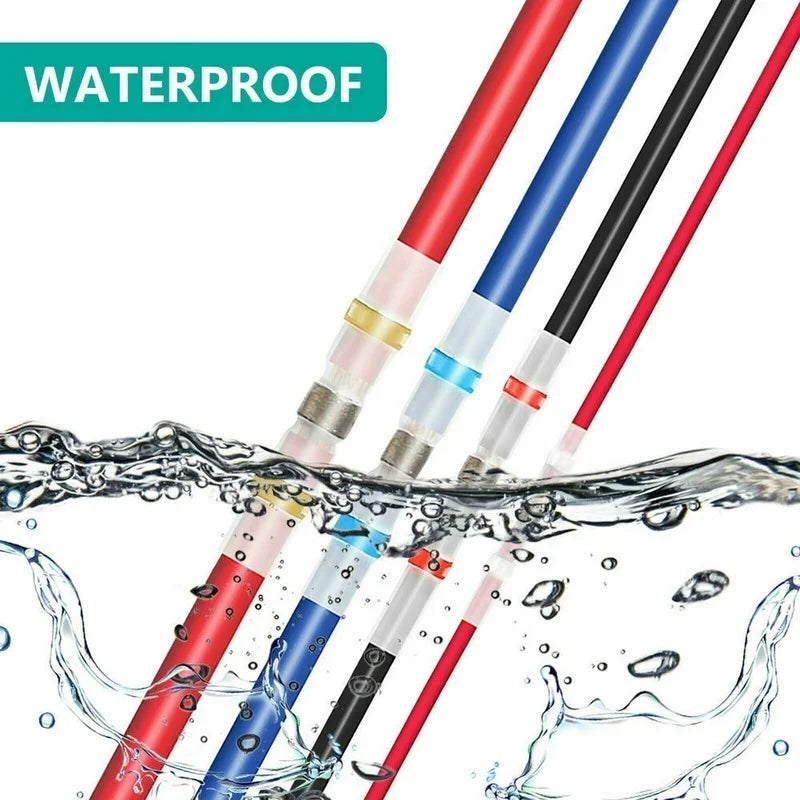 26-10AWG Wire Connector Heat Shrink with Solder Splices Wate