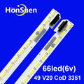 LED Backlight Strip for TV LED Backlight strips for 49inch TV 49UH5F 49UH5F-H 6916L3351A 6916L3352B 49UH5F-HJ