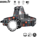 BOIRUiT RJ-2166 Zoom LED Headlamp 1000LM Powerful Headlight 