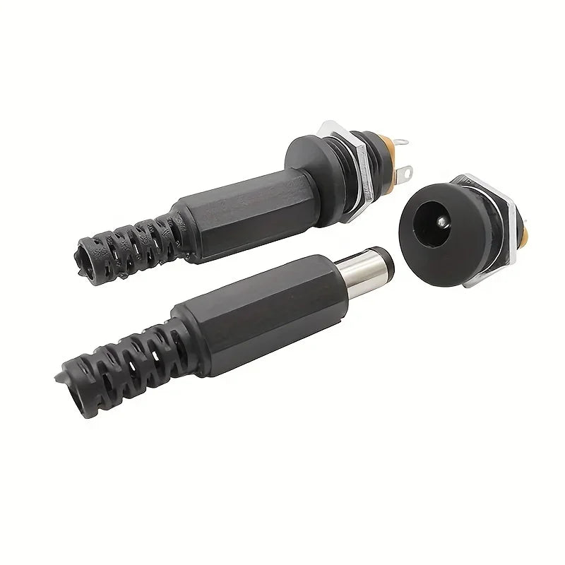10Pcs DC 5.5x2.1mm 3.5x1.3mm 2.1 2.5 Connectors DC Power Plu