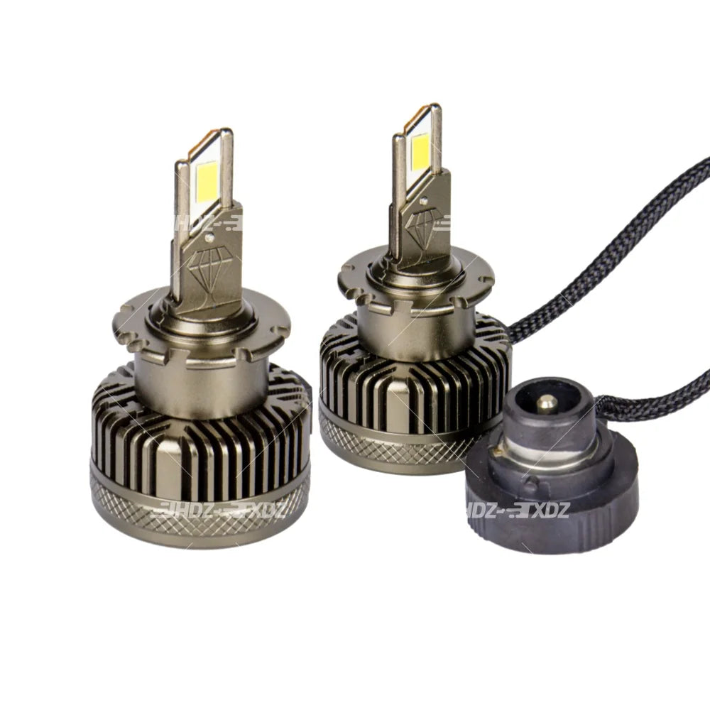 LED Headlights 6000K 22000LM Car Lights D4R Turbo Bulbs Auto Lamp HID Xenon Conversion Kit Plug&Play For